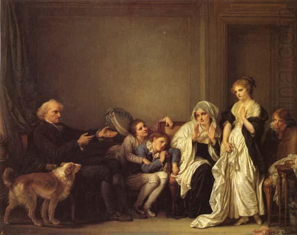 A Visit to the Priest, Jean-Baptiste Greuze